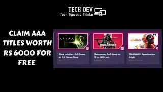 Claim AAA titles worth Rs 6000 for free #PrimeGaming techdev98
