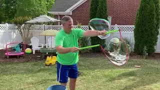 WOWMAZING Giant Bubble Wands Kit