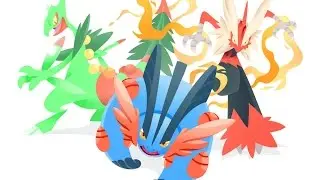 Pokemon Omega Ruby How to get Sceptilite, Blazikenite, and Swampertite
