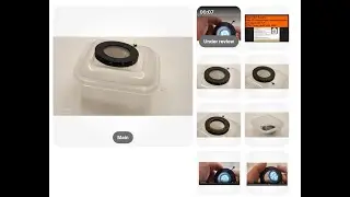 *CLEAN GLASS* Parts Microscope Filter Lever 0 180 Degree 34256