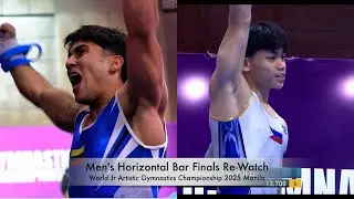 Men's Horizontal Bar Finals | World Jr Artistic Gymnastics Championship 2025 Manila
