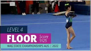 Level 4 - Floor - Gymnastics State Championships 2022