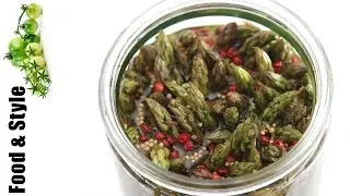 How to Pickle Asparagus (with Peppercorn & Mustard seeds)