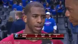 Chris Paul 32 points in Game 1 @ OKC (05/05/14) 8 threes!