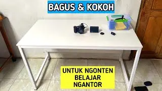 REVIEW MEJA MURAH DI SHOPEE | BAGUS ,RAPI, COCOK UNTUK NGONTEN, BELAJAR, NGANTOR