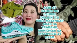 Asin, Coins at Dahon ng laurel Dalhin ito para Matangap sa trabaho, Makapasa sa Interview at Exam-Ap