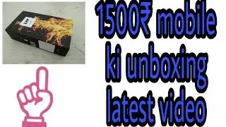 Lyf 1500₹ k mobile ki unboxing latest video || jio 1500 ₹ wala Mobile full review