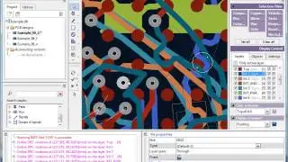 CAD TopoR 6.0: alignment signal delay