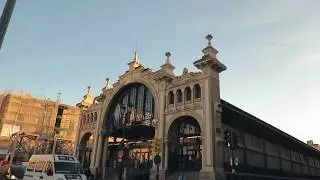 Zaragoza Central  Market Cesar-Augusto-Street-Saragossa in Spain 1