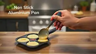 Sumeet Non-Stick Aluminium Pan | Easy Cooking & Quick Cleaning