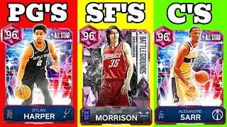 *UPDATED* TOP 5 BUDGET CARDS AT EACH POSITION IN NBA 2K26 MYTEAM!