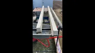 Bolardos econ&oacute;micos para la cerca con sus propias manos.Бюджетные столбики для забора своими руками.