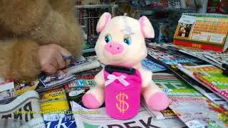 Musical piggy bank for the Year of the Pig // December 10, 2018