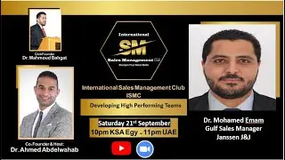 International sales management club 3rd meeting : Developing High Performing Teams Video recording