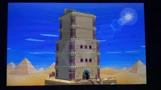 Paper Mario Sticker Star part 12 playthrough: Drybake Stadium and Tower Power Pokey boss battle