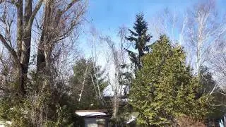 Loud Metallic Noises coming from sky in Northern Ontario Feb 21, 2018