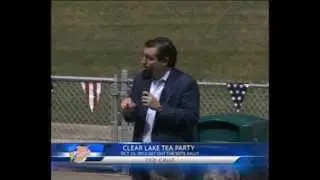 Ted Cruz at Clear Lake Tea Party - Get Out the Vote Rally
