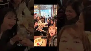 Вечеринка по случаю дня рождения моего друга в отеле Hyatt в Йокогаме в компании прекрасных и оча...