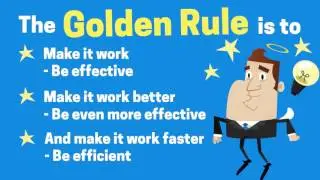Efficiency vs Effectiveness