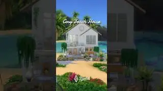 Speed Build / Cosy Beach House Exterior  #sims4 #thesims4 #sims4build