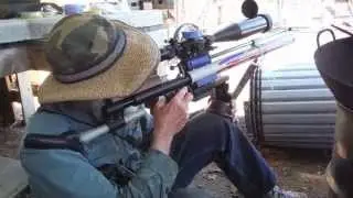 Target Practicing at the Ashland, Oregon Air Gun Range