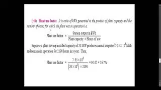 EE Unit 6B L 08 Plant capacity factor Plant use factor
