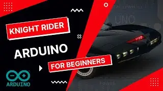 Arduino LED Knight Rider Circuit | Build from scratch | 2022