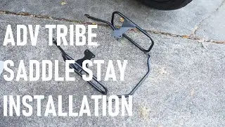 ADV TRIBE BMW G310GS SADDLE STAY INSTALL