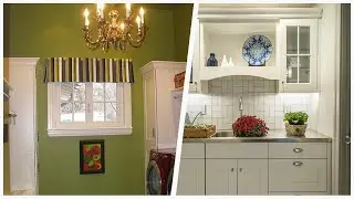 75 Green Laundry Room With A Drop-in Sink Design Ideas You'll Love ⭐️