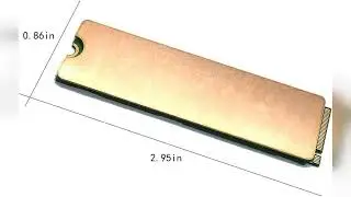 Review: Laptop NVMe M.2 Heatsink with Nano Thermal Pads，Heat Sink Copper for 2280 M2 SSD Lapto...