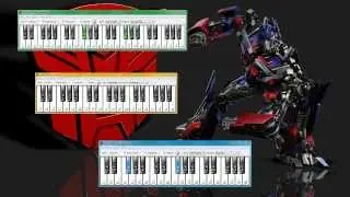 Transformers - Arrival to Earth & Scorponok - Multiple Virtual Piano