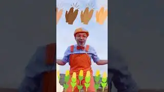 Clap Along with BINGO and BLIPPI 👏 🟠🔵 #shorts | BLIPPI Songs | Educational Songs For Kids
