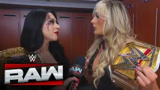 Careo entre Stephanie Vaquer y Tiffany Stratton: Raw highlights, 29 de Sept, 2025