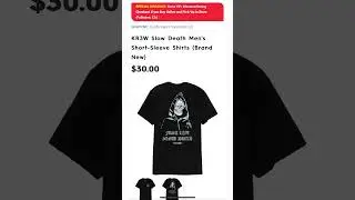 Motorhelmets Store Sale KR3W Slow Death and Element For Life Men's Short-Sleeve Shirts #shortsvideo