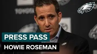 Howie Roseman Discusses Carson Wentz's Contract Extension | Eagles Press Pass
