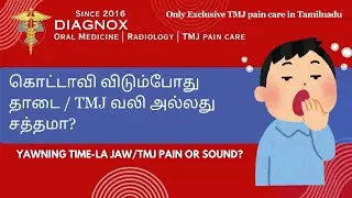 Yawning time-la Jaw pain / Sound?