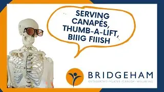 Serving canap&eacute;s, thumb a lift, BIIIG FIIISH