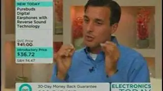 Purebuds Earphones Demo Live on QVC TV from AmazingTechProducts.com