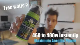 Free watts ? Maximum Aerobic Power test using Lactigo performance and recovery gel !