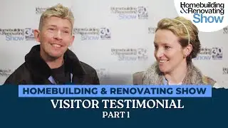 Homebuilding & Renovating Show - Visitor testimonial 1