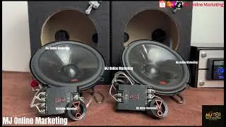 JBL Stage 3 607CF/607C 6.5 inch 2 Way Component Set Sound Test *Bass Boosted+Sound Clarity Test*
