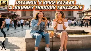 ISTANBUL'S SPICE BAZAAR & TAHTAKALE MARKET WALK 🇹🇷 | HIDDEN GEMS OF OLD ISTANBUL
