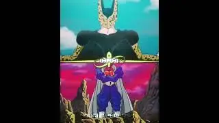 cell vs dabura #wis #anime ##dbz