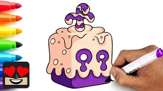 How To Draw Dough Fruit | Blox Fruit