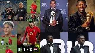 هو الأفضل في العالم 🌎 عثمان ديمبيلي  وتجربة نيجيريا مع منتخب مصر