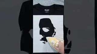 Как отбелить красящую футболку! Футболка Майкла Майерса своими руками на Хэллоуин. #поделки #сдел...