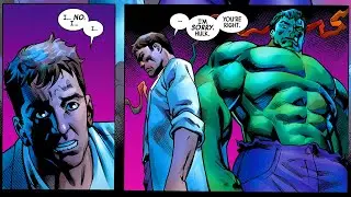 When Bruce Banner Apologizes to Savage Hulk the Chains Begin to Break
