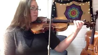 Viola - D Major Scale (Rhythm B)