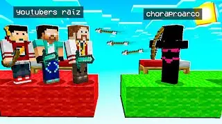 3 YOUTUBERS RA&Iacute;Z vs CHORA PRO ARCO