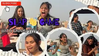 Guess the winner before the last slap 😂🔥……  gaal laal bhokal…. 👇 COMMENT who won according to you 😂🔥